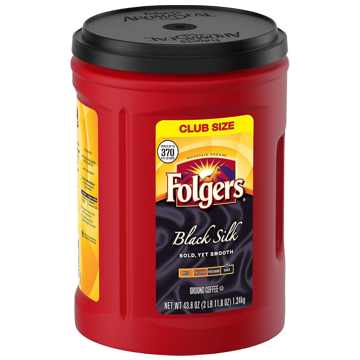 Folgers - Café Black Silk (1.24 kg.)