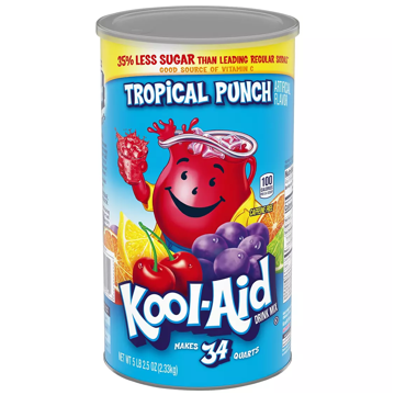Kool Aid - Jugo en Polvo Tropical Punch (2.33 kg.)
