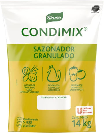 Knorr - Condimix granulado sabor pollo (14 kg.)
