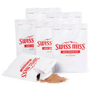 Swiss Miss - Chocolate en Polvo con Leche - 6 Unidades (21.6 ml.)