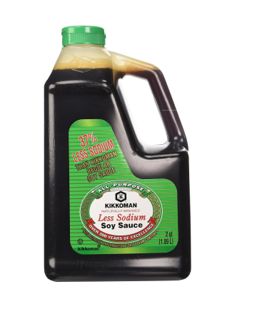 Kikkoman - Salsa soya reducida en sodio (1.89 lt.)