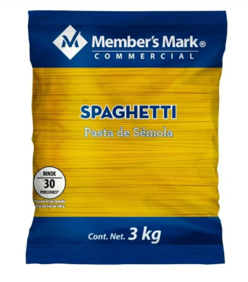 Member's Mark - Pasta spaghetti (3 kg.)