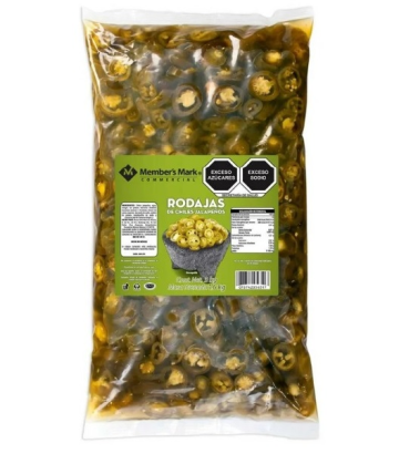 Member's Mark - Chile jalapeño en rodajas (3 kg.)