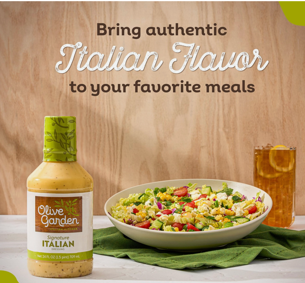 Olive Garden Aderezo Italiano 709 ml