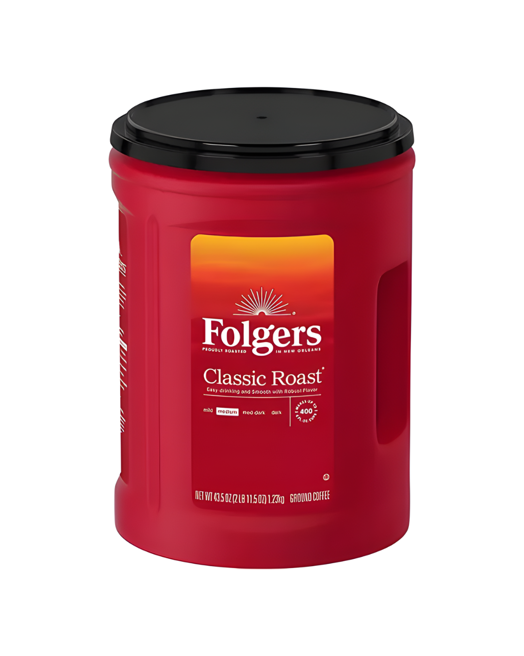 Café Tostado Molido Clásico Folgers 1.23 Kg